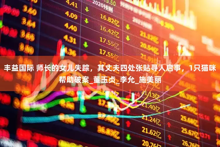 丰益国际 师长的女儿失踪，其丈夫四处张贴寻人启事，1只猫咪帮助破案_董玉贞_李允_施美丽